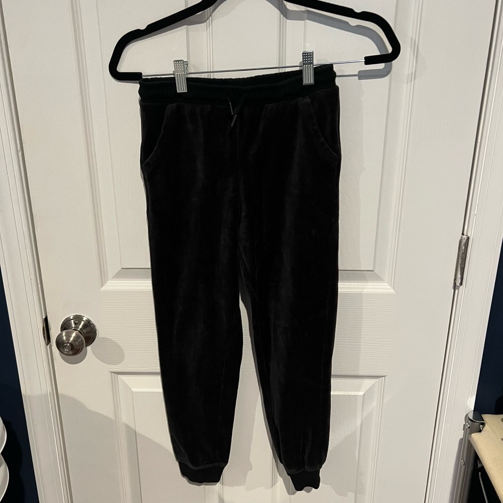 Gap girls velour joggers